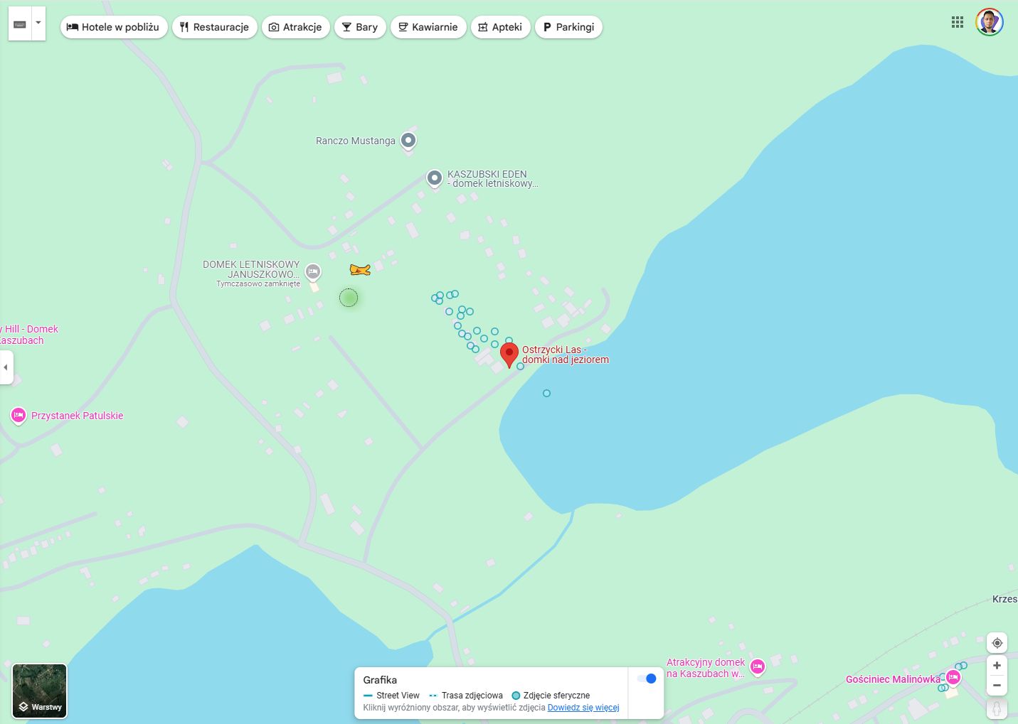 wirtualny spacer google